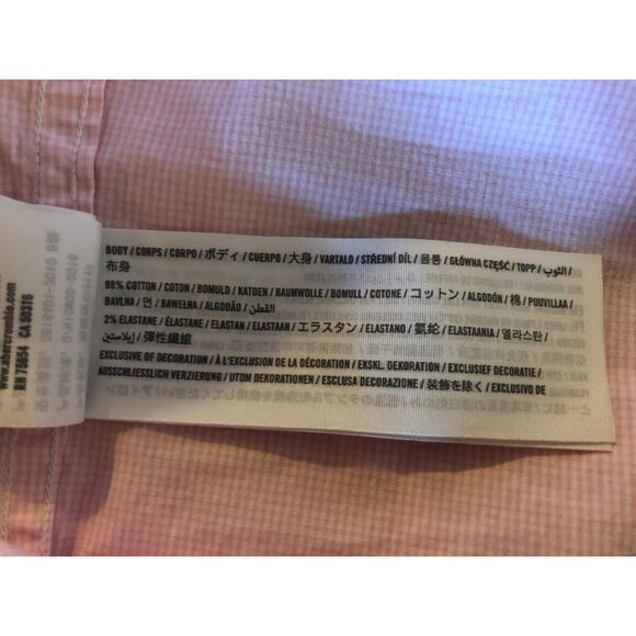 Abercrombie & Fitch Stretch Super Slim Pink Men’s Size Small - Picture 8 of 8